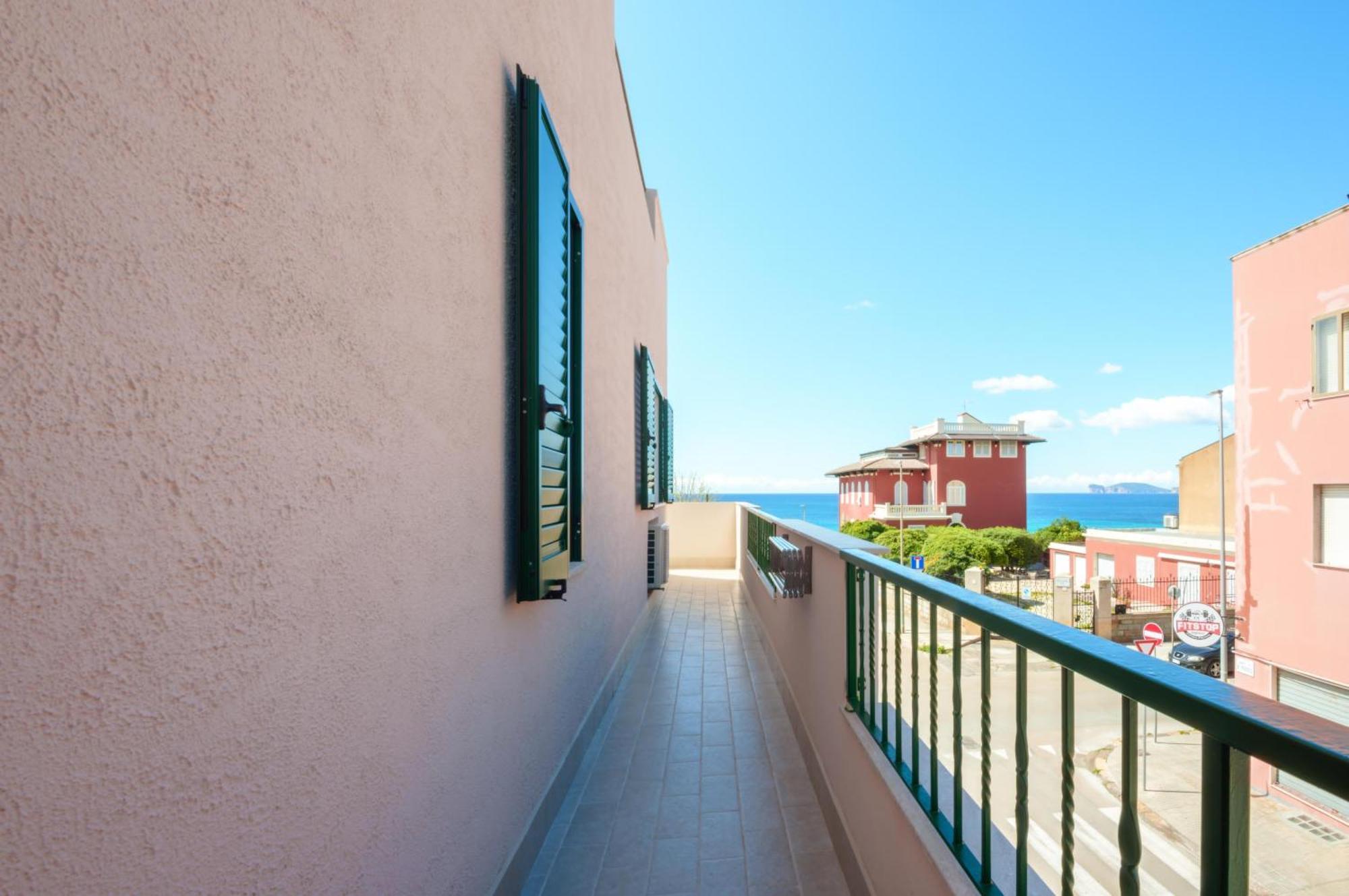 Zona Residenziale, Appartamento Incantevole Vista Mare Via Antonio Gramsci, 18, 07041 Alghero Ss Bagian luar foto